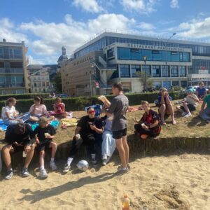 ⚽🏖️ Direction la plage de Dieppe pour un après-midi placé sous le signe du sport !