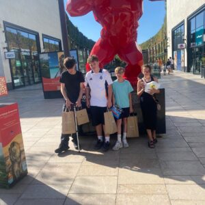 Shopping pour les jeunes du PAJ!