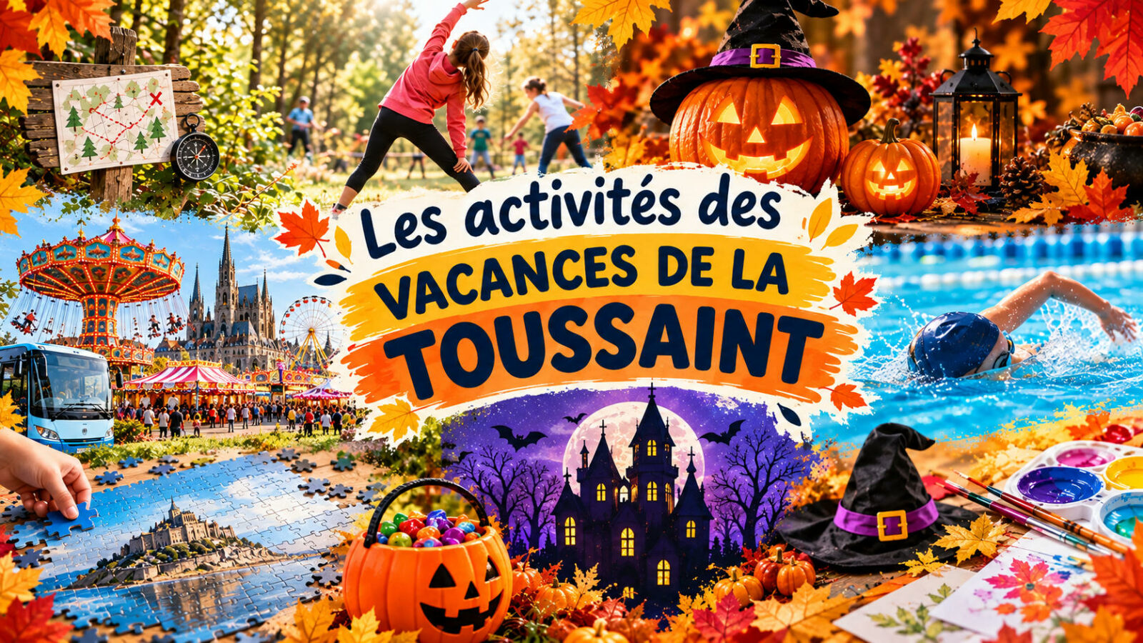 Les activités des vacances de la Toussaint
